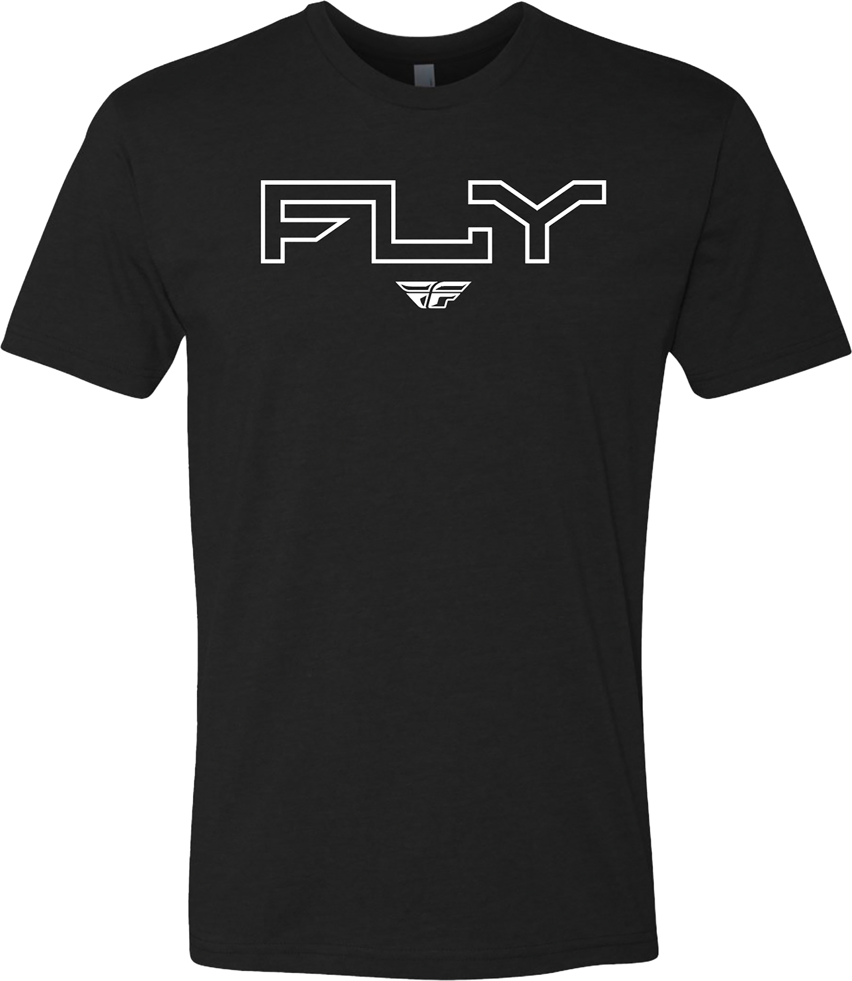 Fly Racing Youth Fly Edge Tee Black Ys 354-0308YS