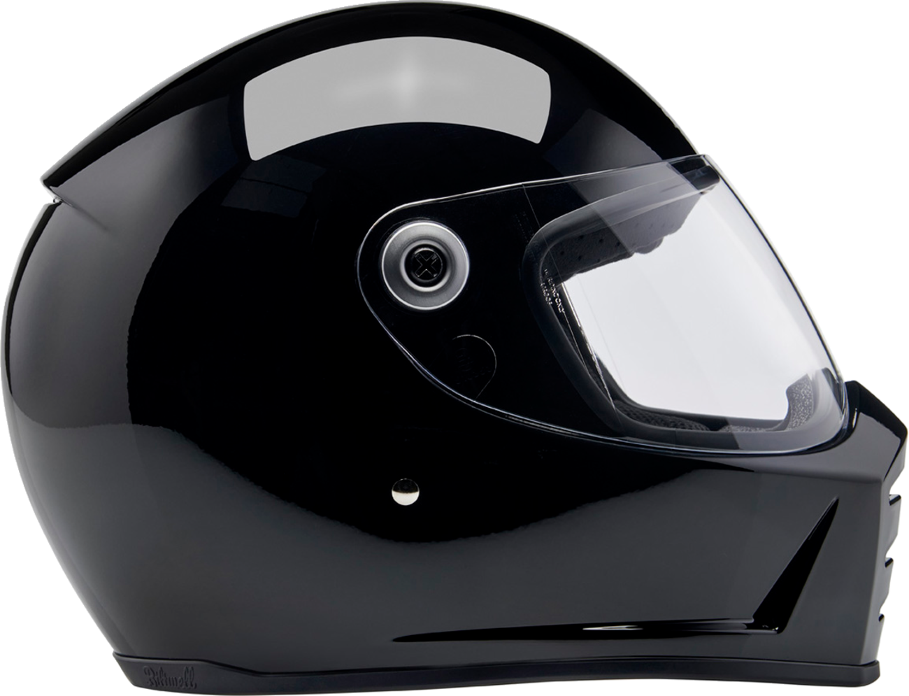 BILTWELL Lane Splitter Helmet - Gloss Black - XS 1004-101-501