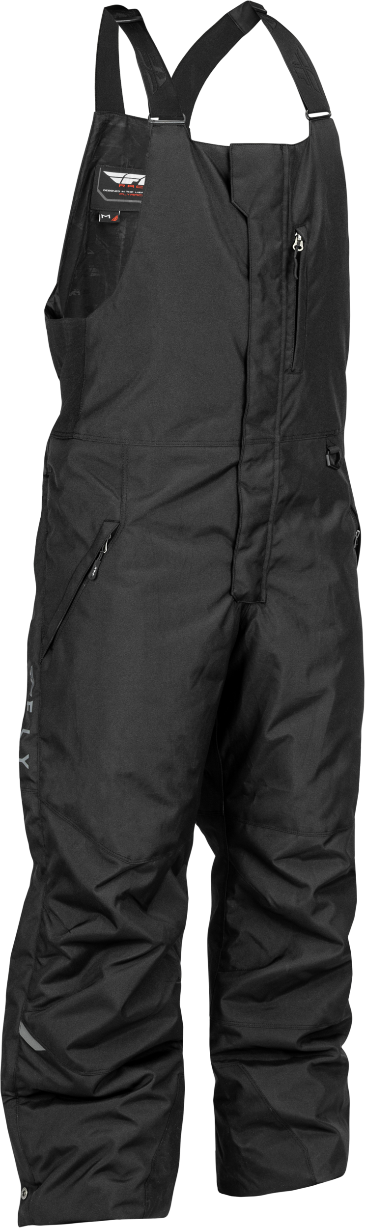 Fly Racing Outpost Bib Black/Grey Md 470-6500M