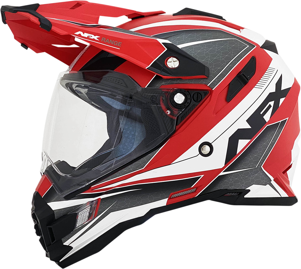 AFX FX-41 Helmet - Range - Matte Red - Medium 0140-0067 – winxwheels