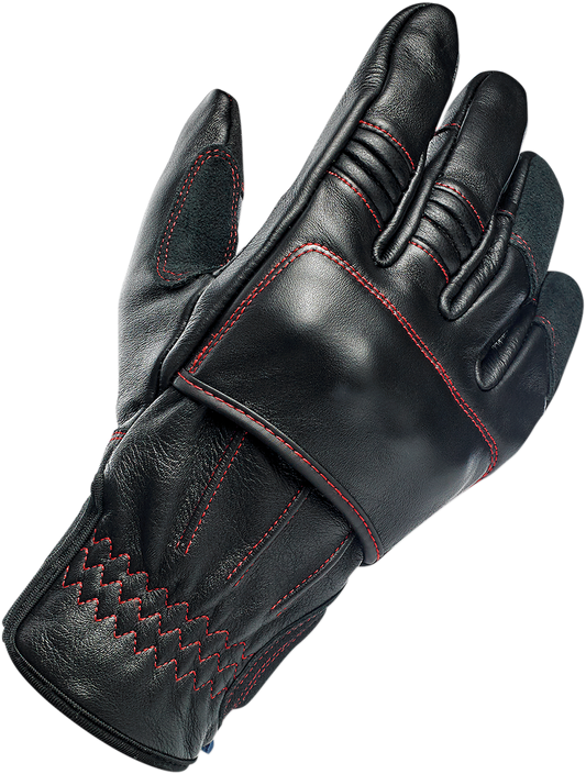 BILTWELL Belden Gloves - Redline - XL 1505-0108-305
