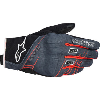 ALPINESTARS Glove Moblast Wp Blk/Anth/Org L 3520226-148-L