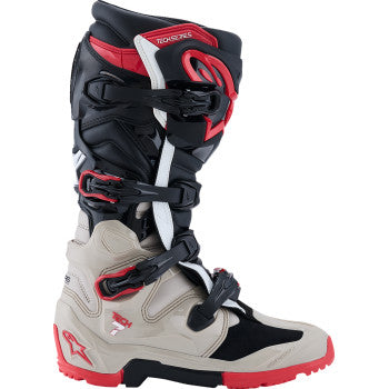ALPINESTARS Tech 7 Enduro Boots - Black/Light Gray/Bright Red - US 11 2010426-1903-11