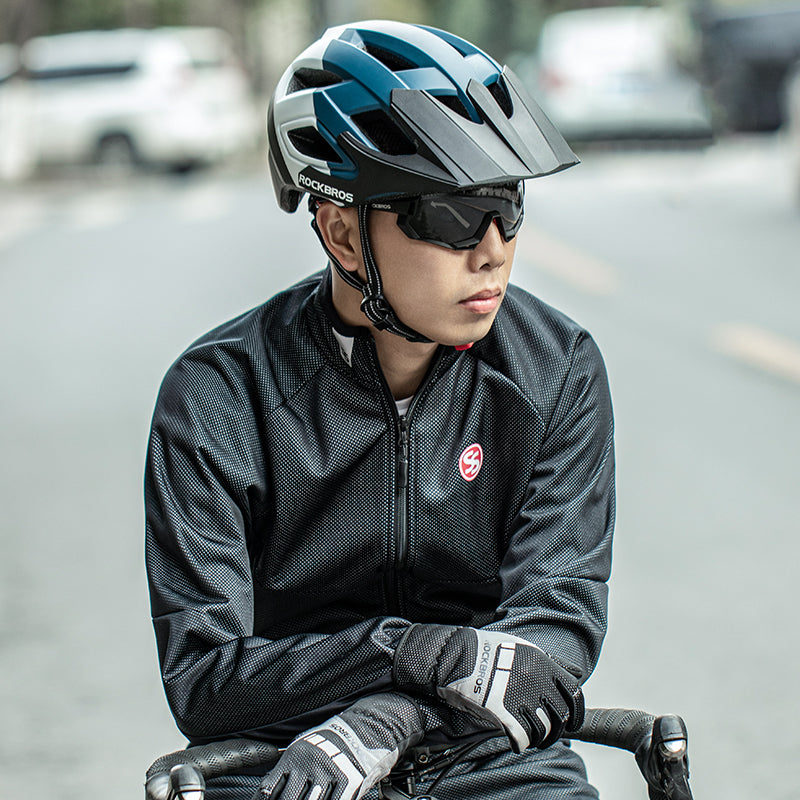 ROCKBROS Adult-Men-Women Mountain Road Bicycle Bike Helmet Replacement Pads Detachable Visor