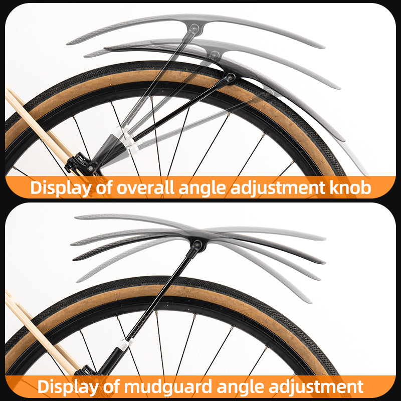 Adjustable Bike Fender Quick Release for 700C Road Bikes