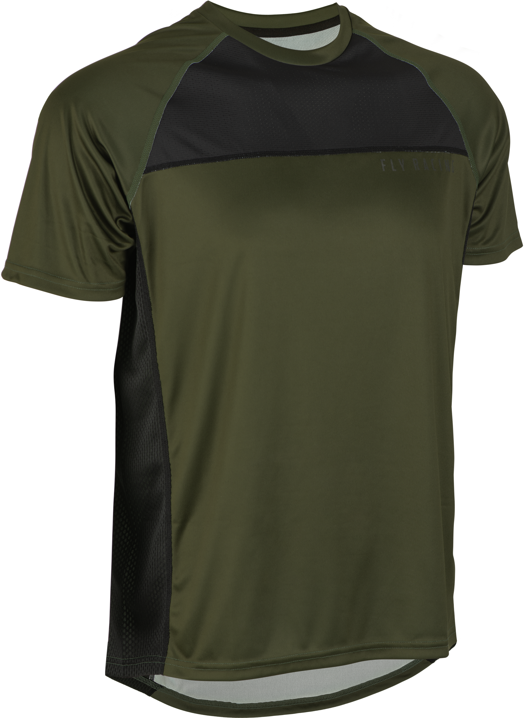 Fly Racing Super D Jersey Dark Forest Heather Lg 352-8105L