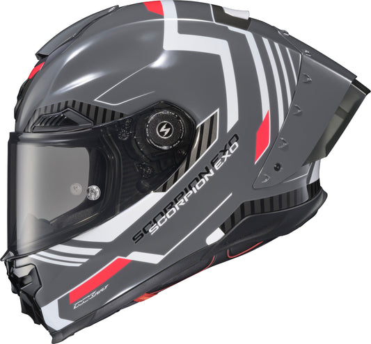 Apex Exo-Warp Full Face Helmet Atarax Grey/White Sm