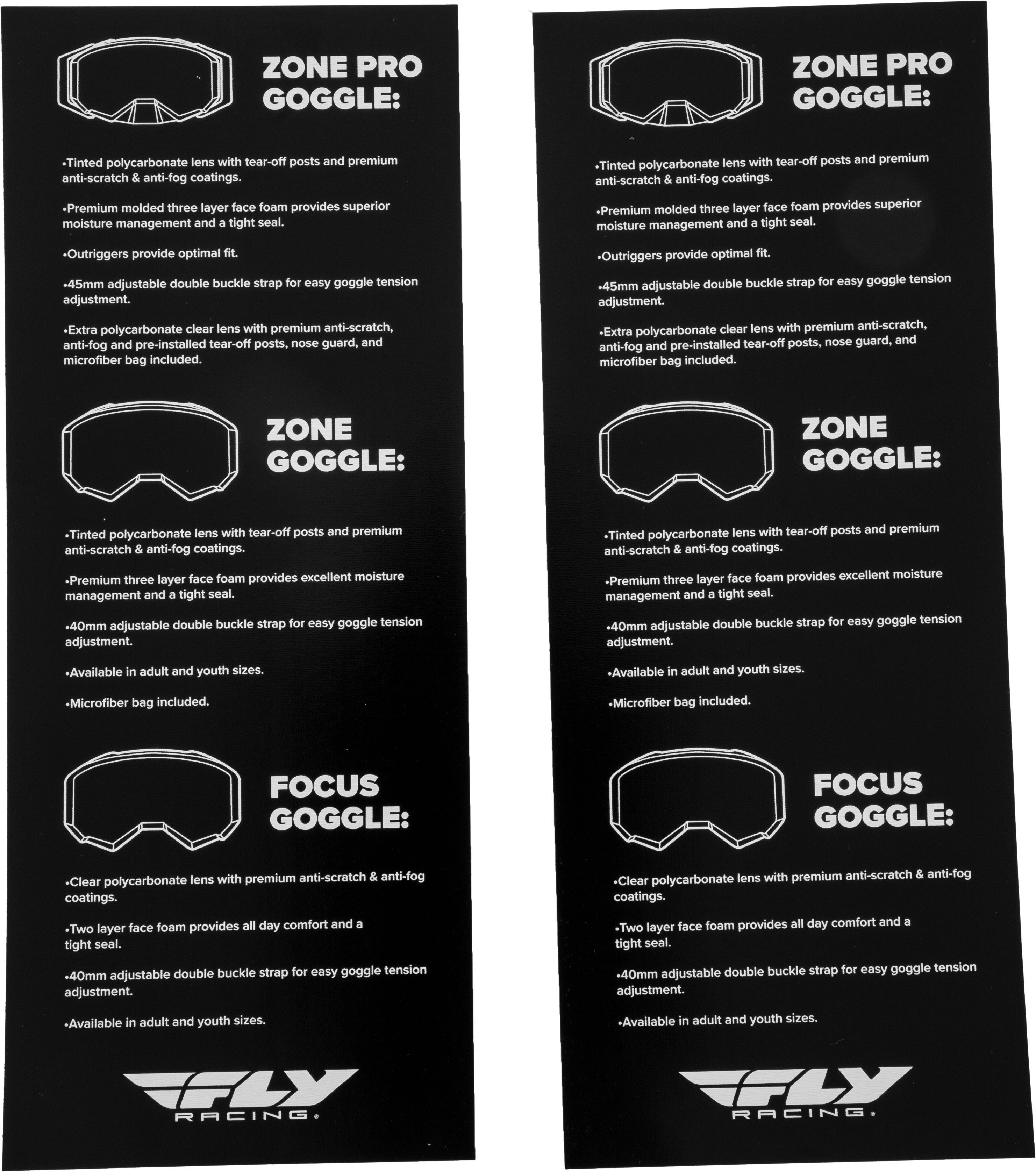 Fly Racing Mx Bullet Point Magnet 4x10 360-0001