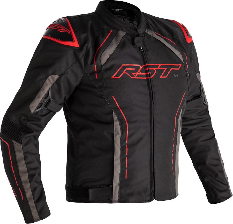 RST S1 Ce Jacket Black/Grey/Red Textile 2xl 556-2559048