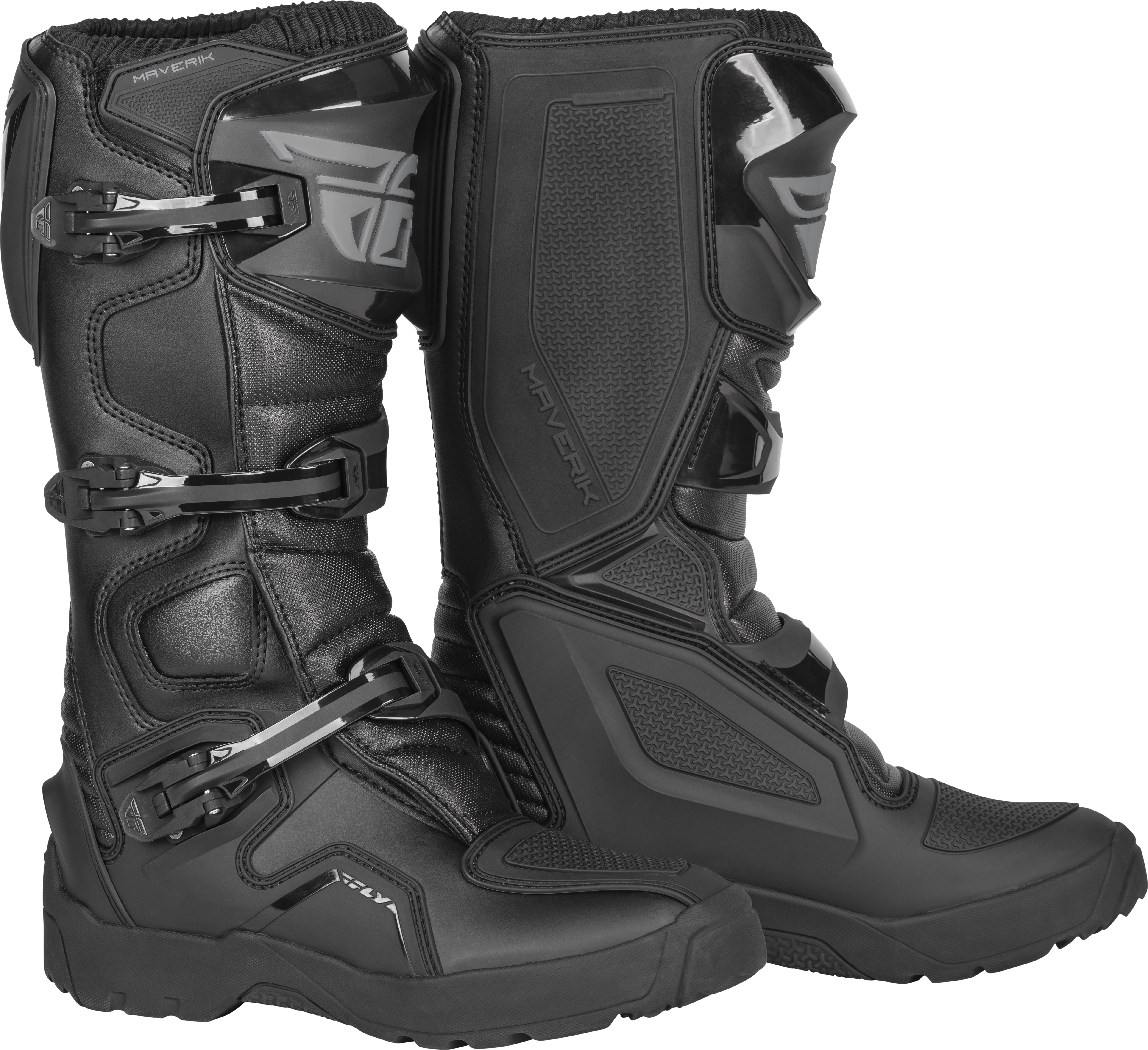 Fly Racing Maverik Enduro Boots Black Sz 09 364-69809