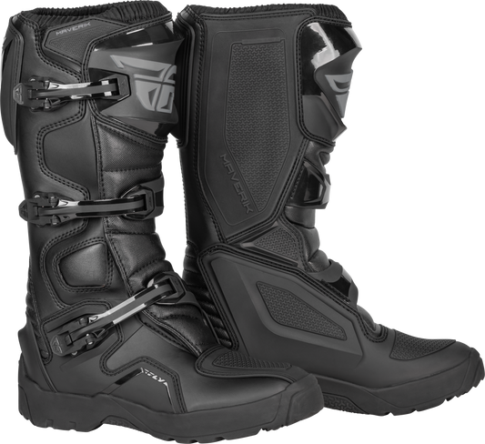 Fly Racing Maverik Enduro Boots Black Sz 09 364-69809