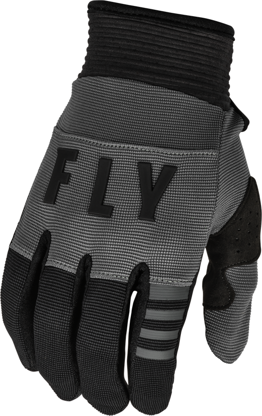 Fly Racing Youth F-16 Gloves Dark Grey/Black Ys 376-911YS