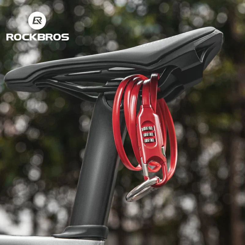 5FT Bike Lock Cable with Preset Combination