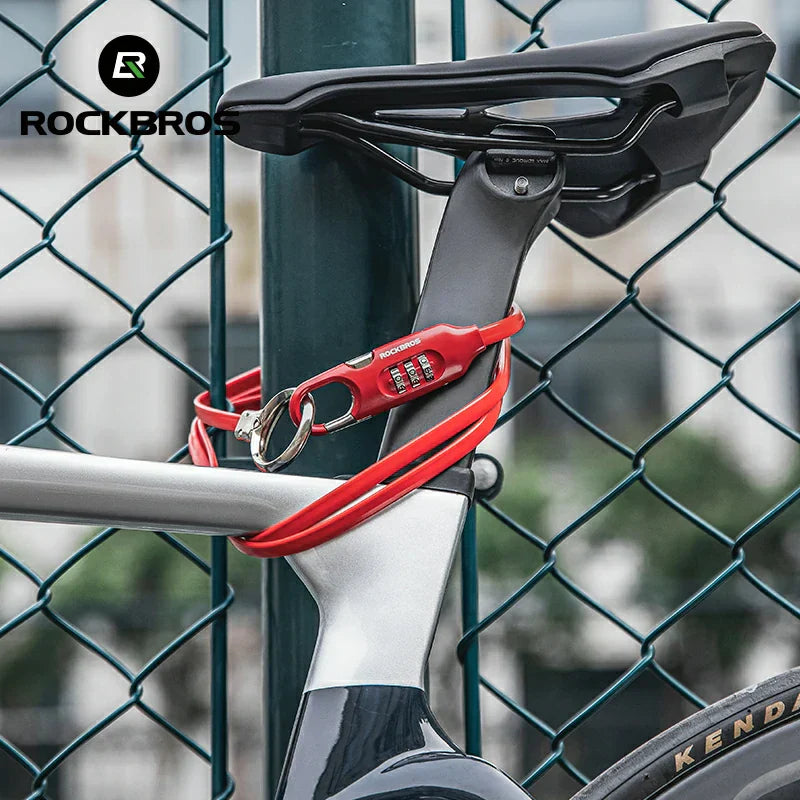 5FT Bike Lock Cable with Preset Combination
