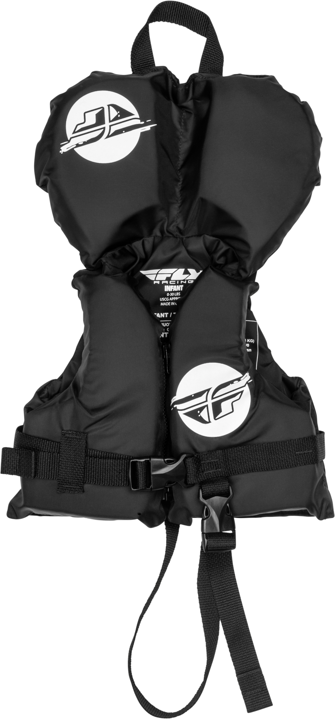 Fly Racing Infant Flotation Vest Black/White 221-30312