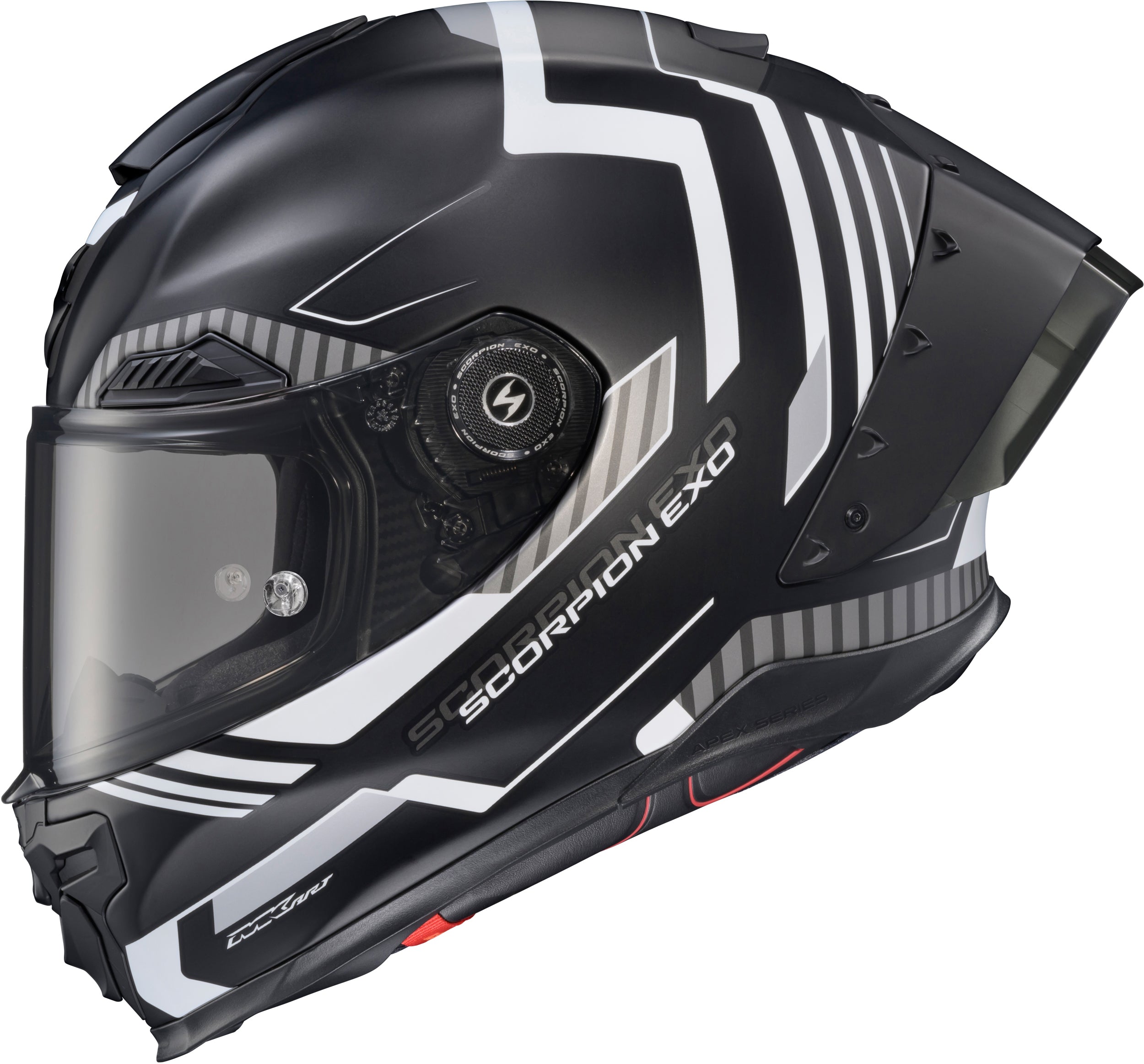Apex Exo-Warp Full Face Helmet Atarax Black/White Xl