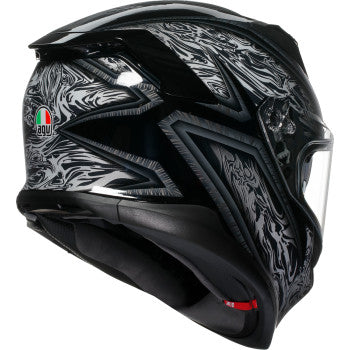 AGV K7 Helmet - Damascus - Black/Silver - Small 0101-17971