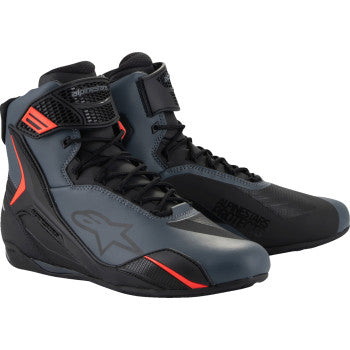 ALPINESTARS Faster-4 Shoes - Black/Gray/Red - US 10.5 2510425-1130-105