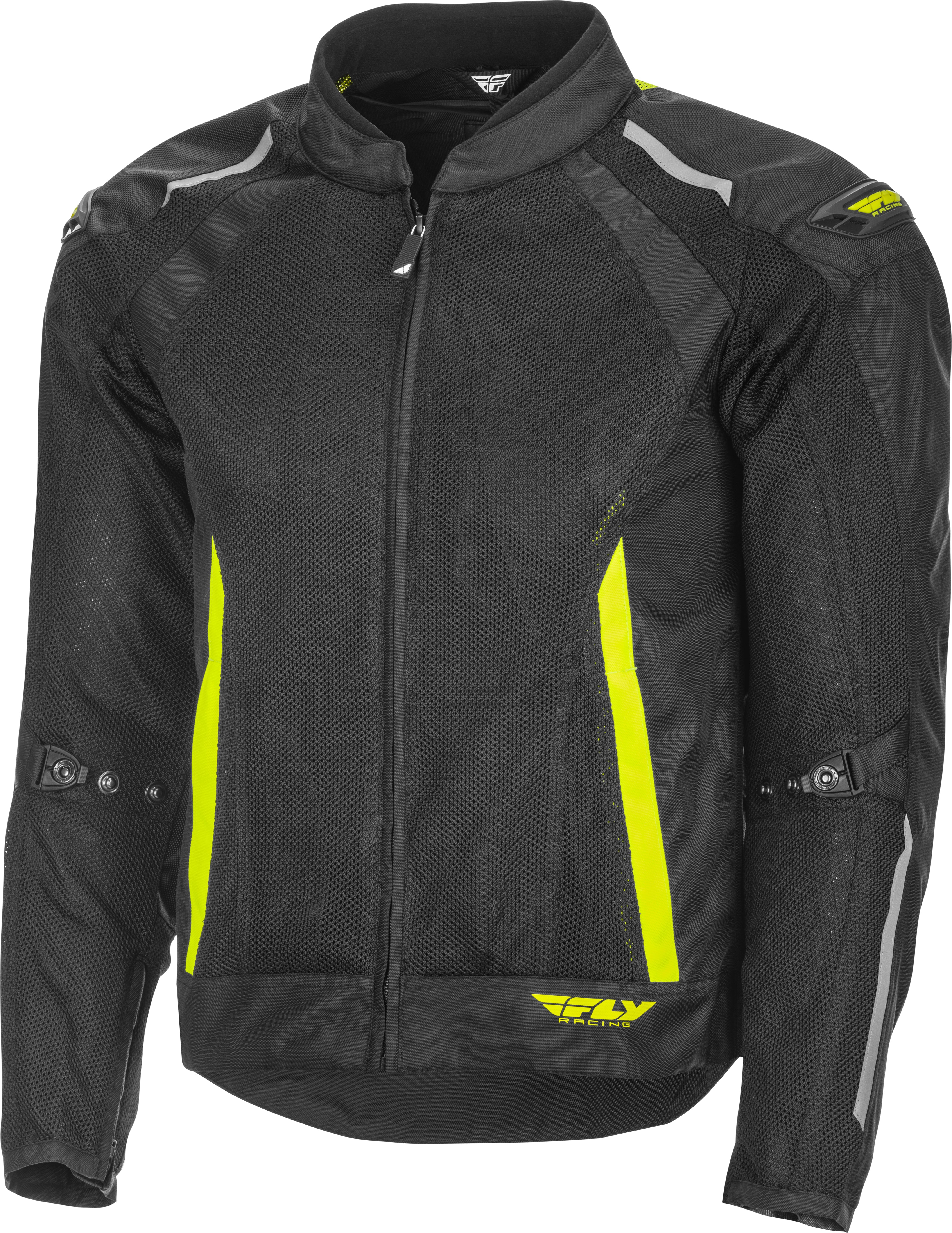 Fly Racing Coolpro Mesh Jacket Black/Hi-Vis Sm 477-4052S