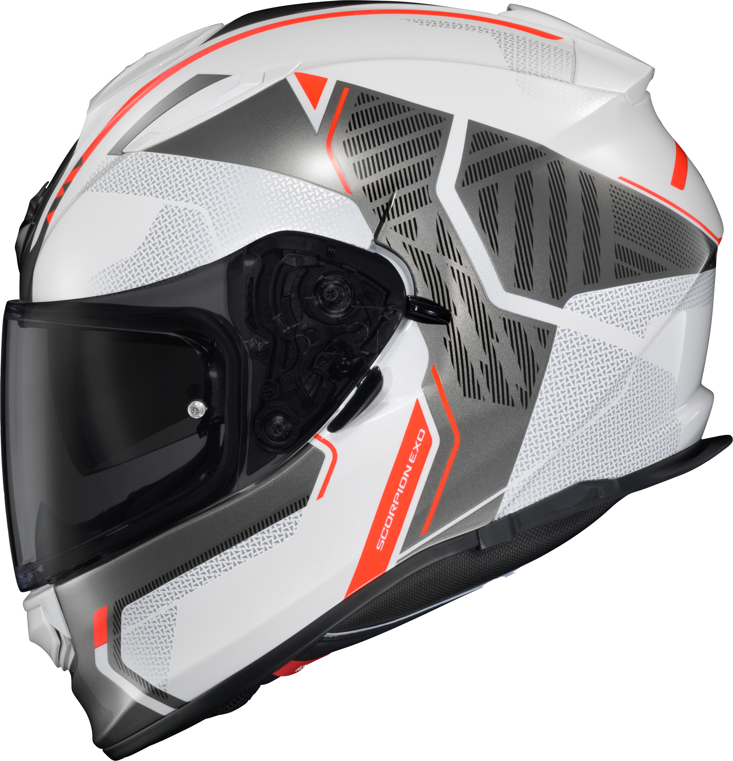 Ryzer Full-Face Helmet Switch White/Grey Xl