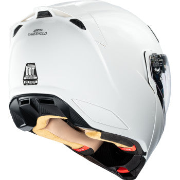 ICON Threshold™ Modular Helmet - Solid - Gloss White - 2XL 0100-2823