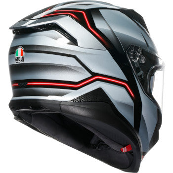 AGV Hlmt K7 Jaeger Bk/Sv Xl 2118399004-005-XL