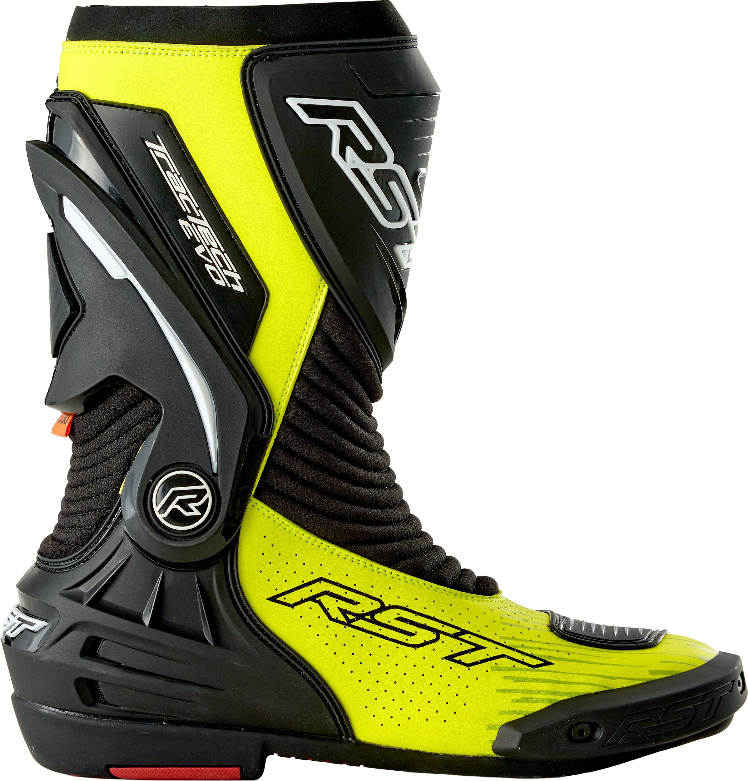 RST Tractech Evo D3o Boot Black/Flo Yellow 7 556-3700540