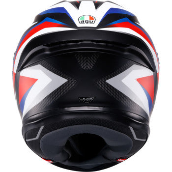 AGV Helmet K6 S Timewarp Matte Black/Red/Blue Lg 2118395016-028-L