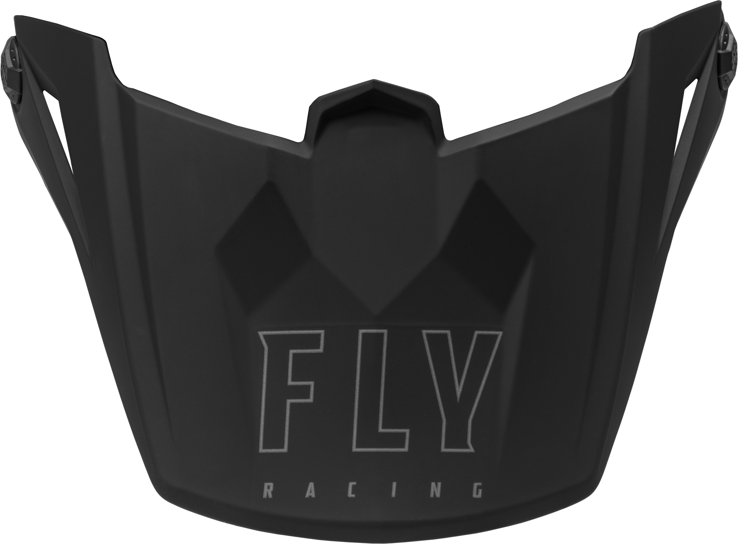 Fly Racing Kinetic Solid Helmet Visor Matte Black 73-3472