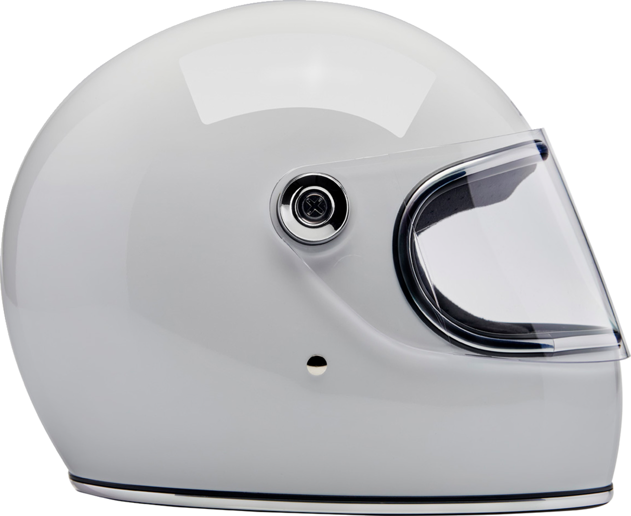 BILTWELL Gringo S Helmet - Gloss White - Large 1003-102-504