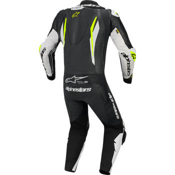 ALPINESTARS Suit Gp Tech V5 Blk/Wht/Yel Fluo 54 3150226-125-54