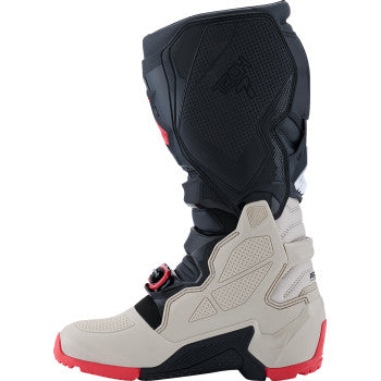 ALPINESTARS Tech 7 Enduro Boots - Black/Light Gray/Bright Red - US 10 2010426-1903-10