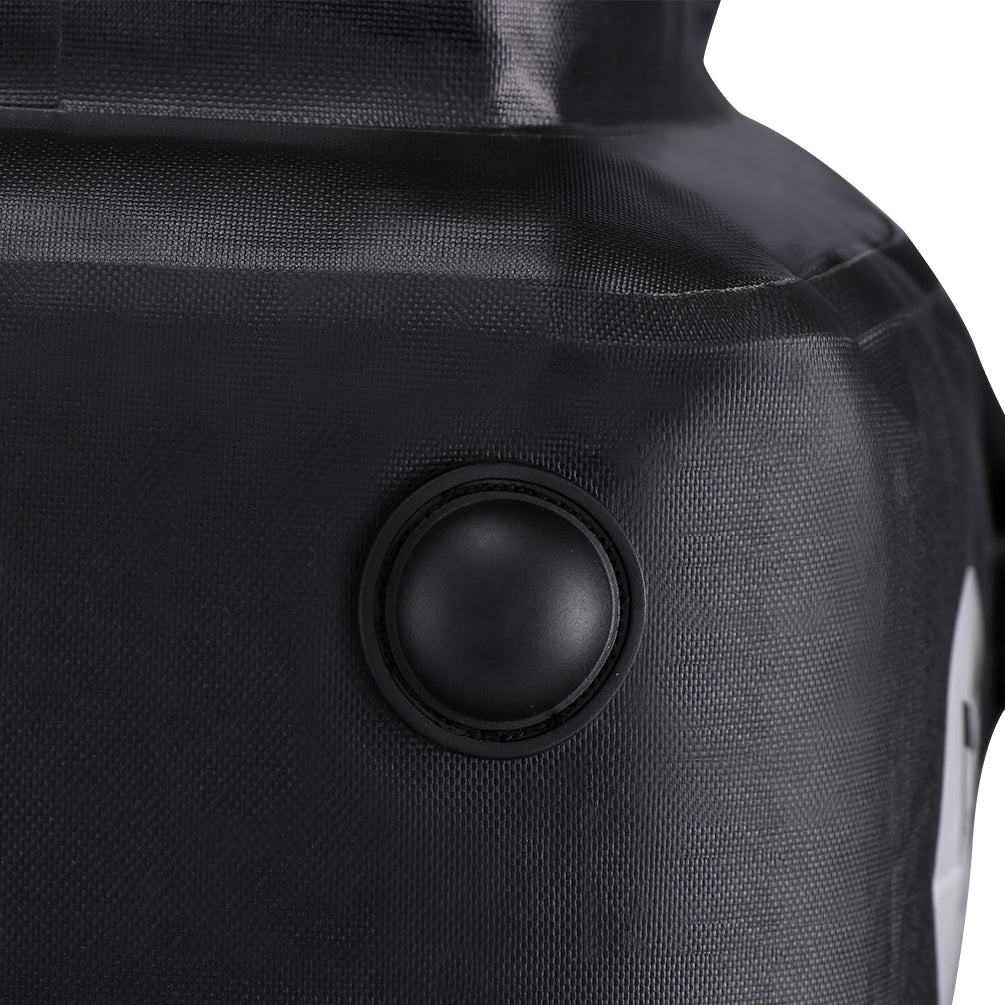 Ultra Large Capacity Bicycle Saddlebag in Black or Yellow