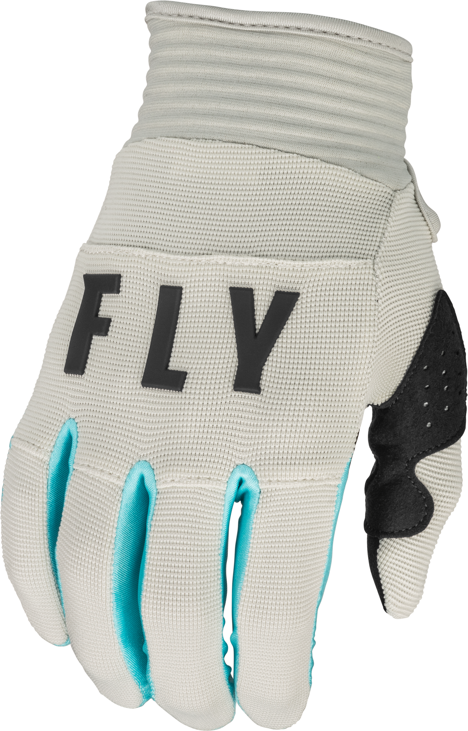Fly Racing Youth F-16 Gloves Light Grey/Sky Blue Yl 376-812YL