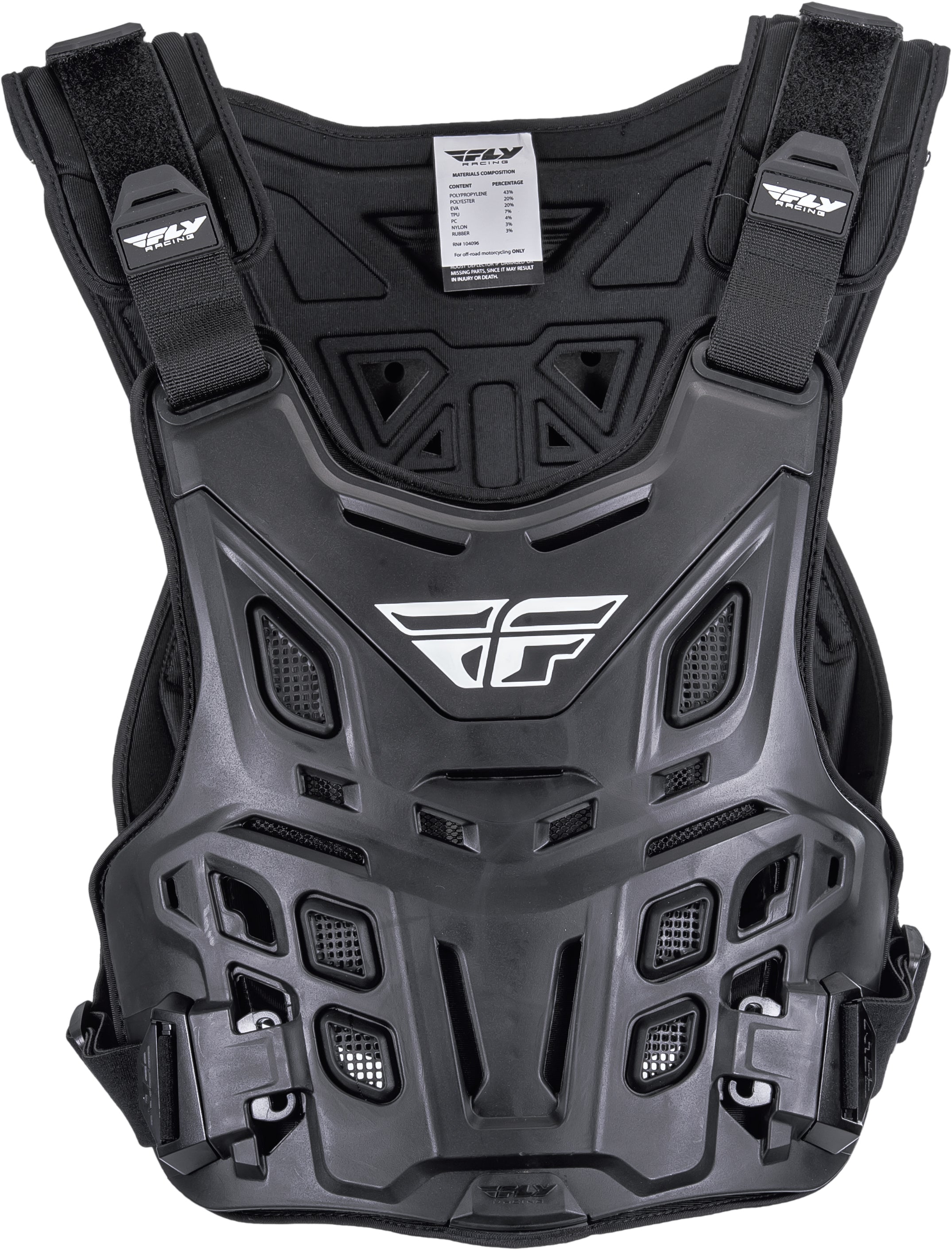 Fly Racing Revel Race Roost Guard Black 36-16041