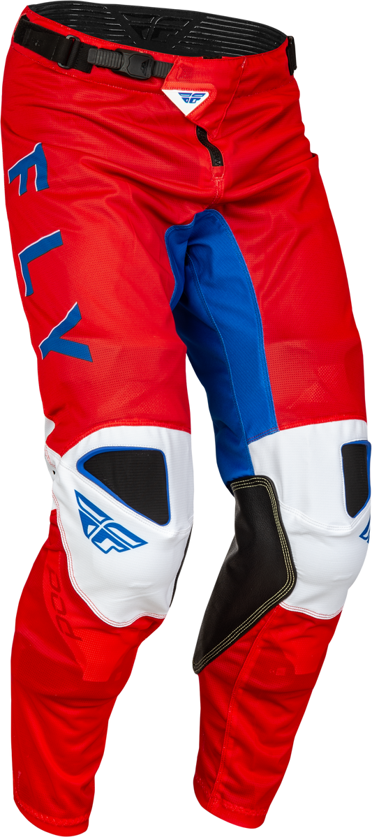 Fly Racing Kinetic Mesh S.E. Kore Pants Red/White/Blue Sz 30 377-32730