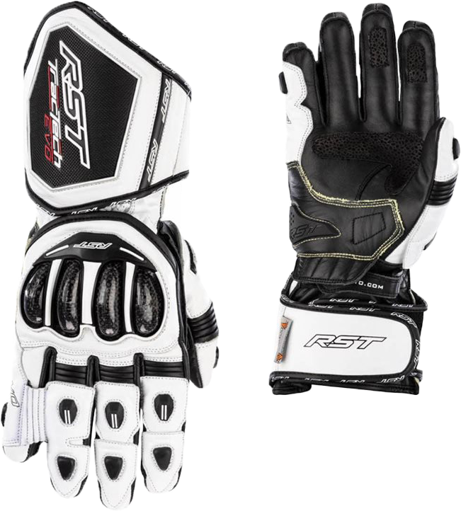 RST Tractech Evo 4 Ce Glove White/White/Black Xl 556-2666511