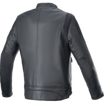 ALPINESTARS Dyno Leather Jacket - Black/Black - Medium 3103924-1100-M