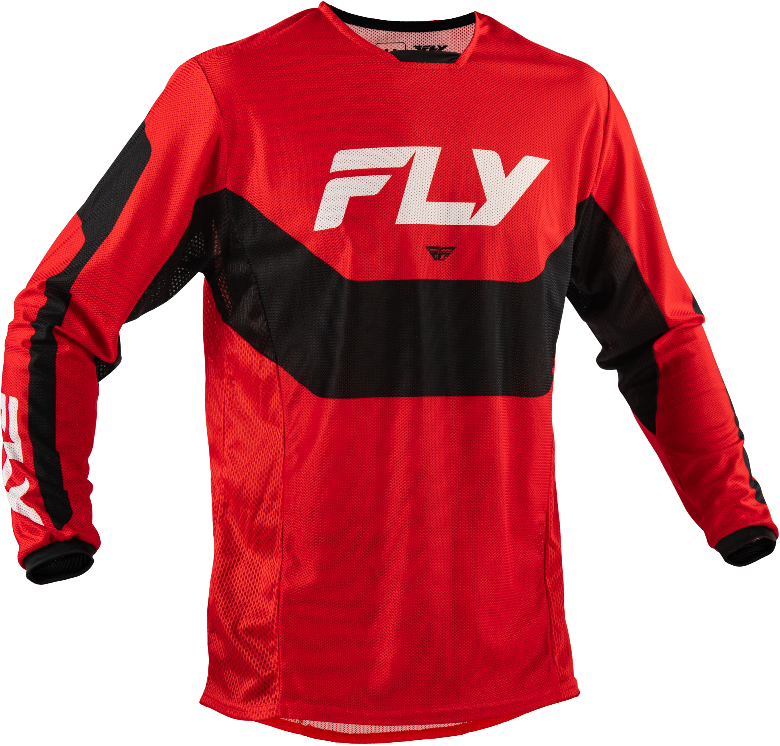 Fly Racing Kinetic Mesh Jersey Red/Black/White Sm 380-312S
