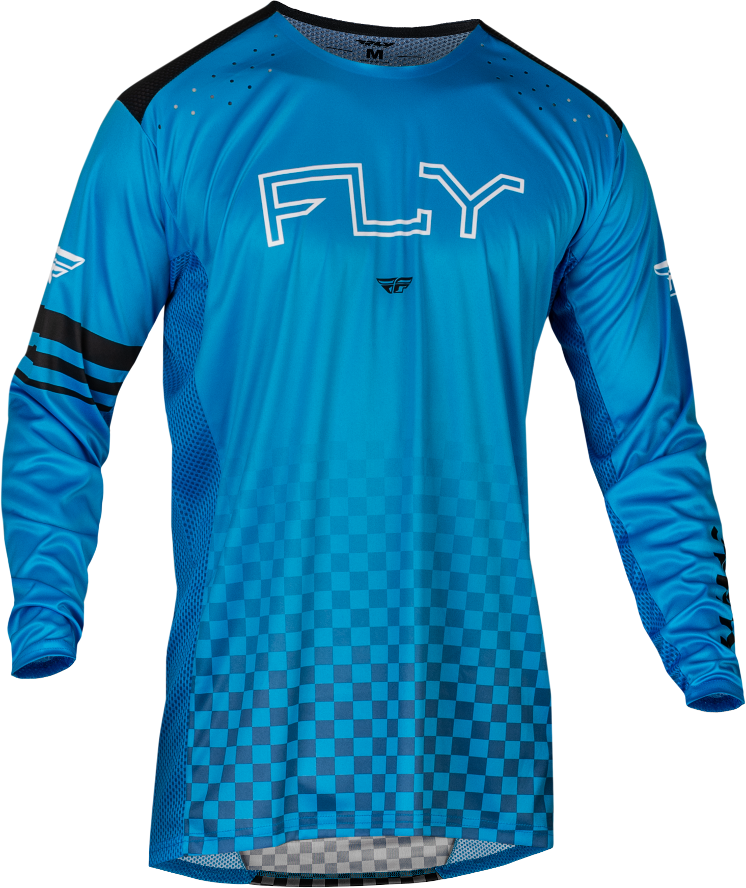 Fly Racing Rayce Bicycle Jersey Blue Lg 377-052L