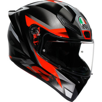 AGV K1 S Helmet - Fastlap - Black/Gray/Red - XL 2118394003-064-XL