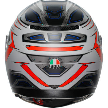AGV K3 Helmet - Space - Matte White/Red Fluo - 2XL 2118381004-020-XXL