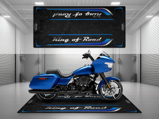 MPM Motorcycle Mat for Cruiser Motorcycle "King of Road" - MM7342