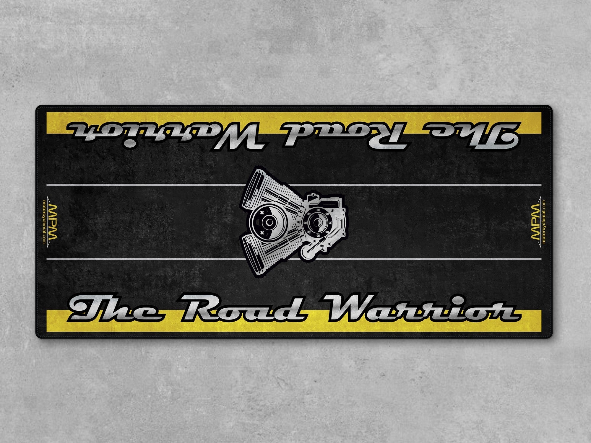 MPM Motorcycle Mat for Touring Motorcycle "The Road Warrior" - MM7344