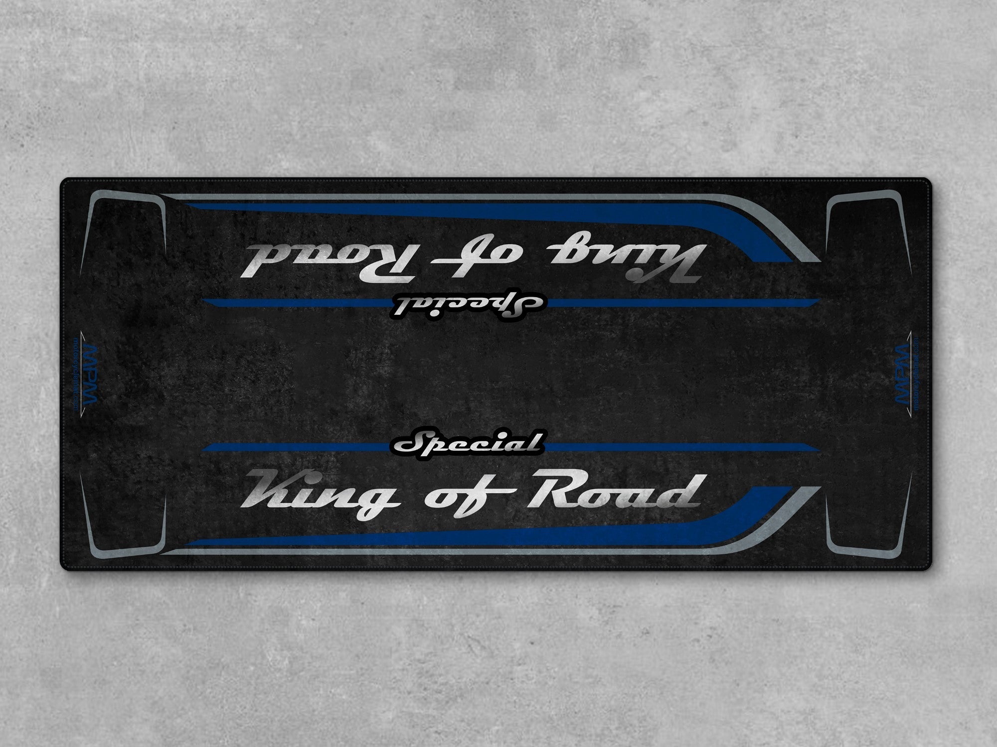 MPM Motorcycle Mat for Cruiser Motorcycle "Special King of Road" - MM7346