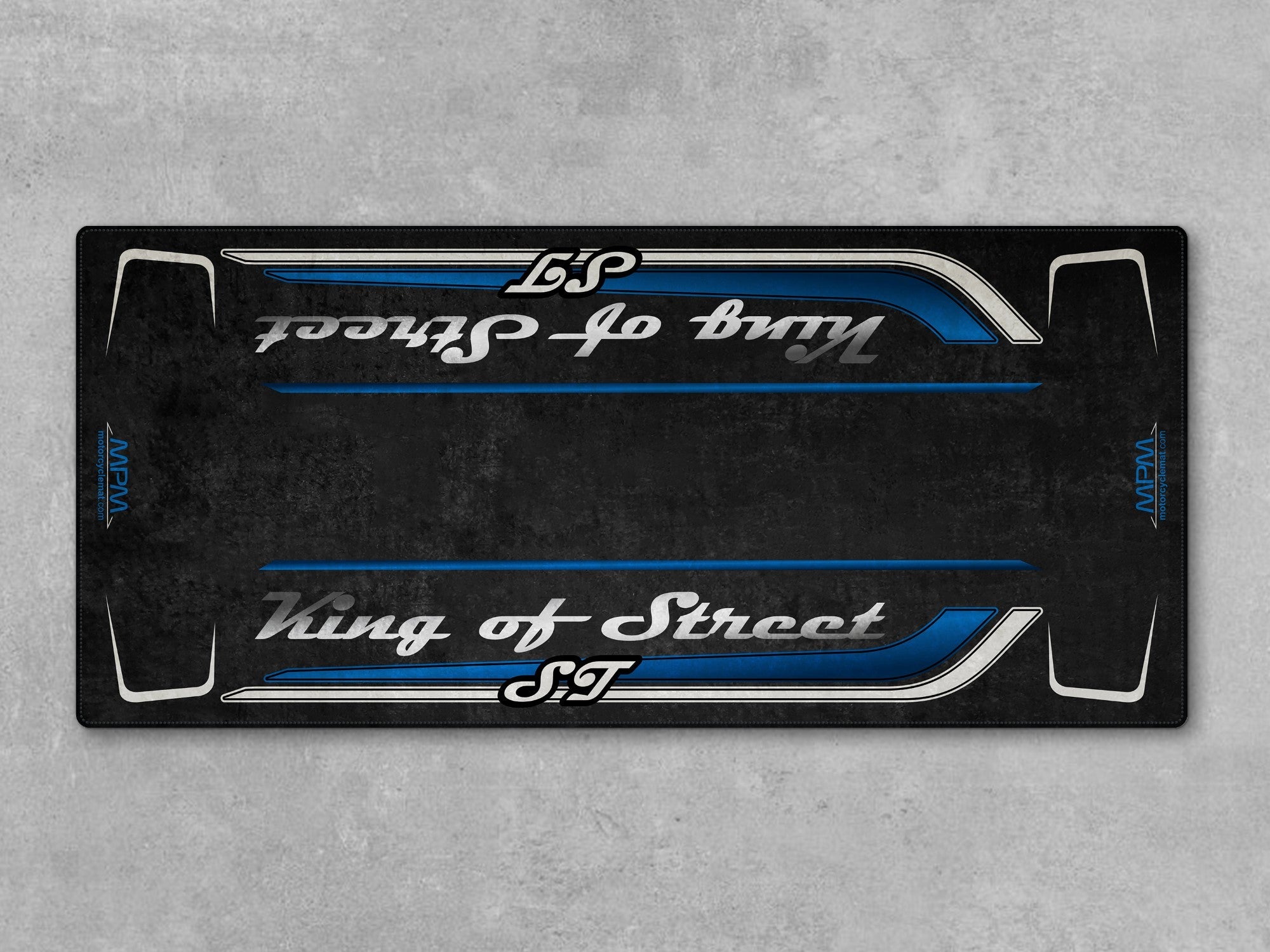 MPM Motorcycle Mat for Cruiser Motorcycle "King of Street ST" - MM7348