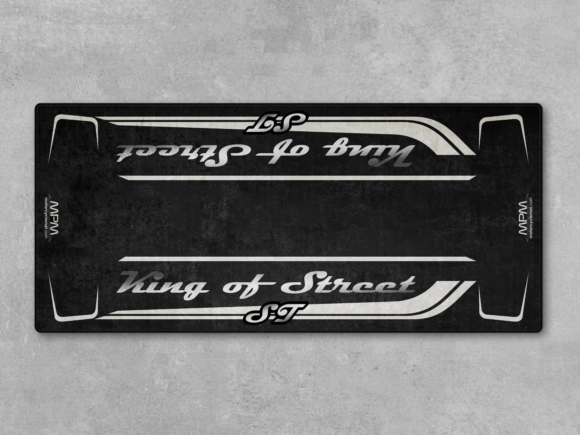 MPM Motorcycle Mat for Cruiser Motorcycle "King of Street ST" - MM7348