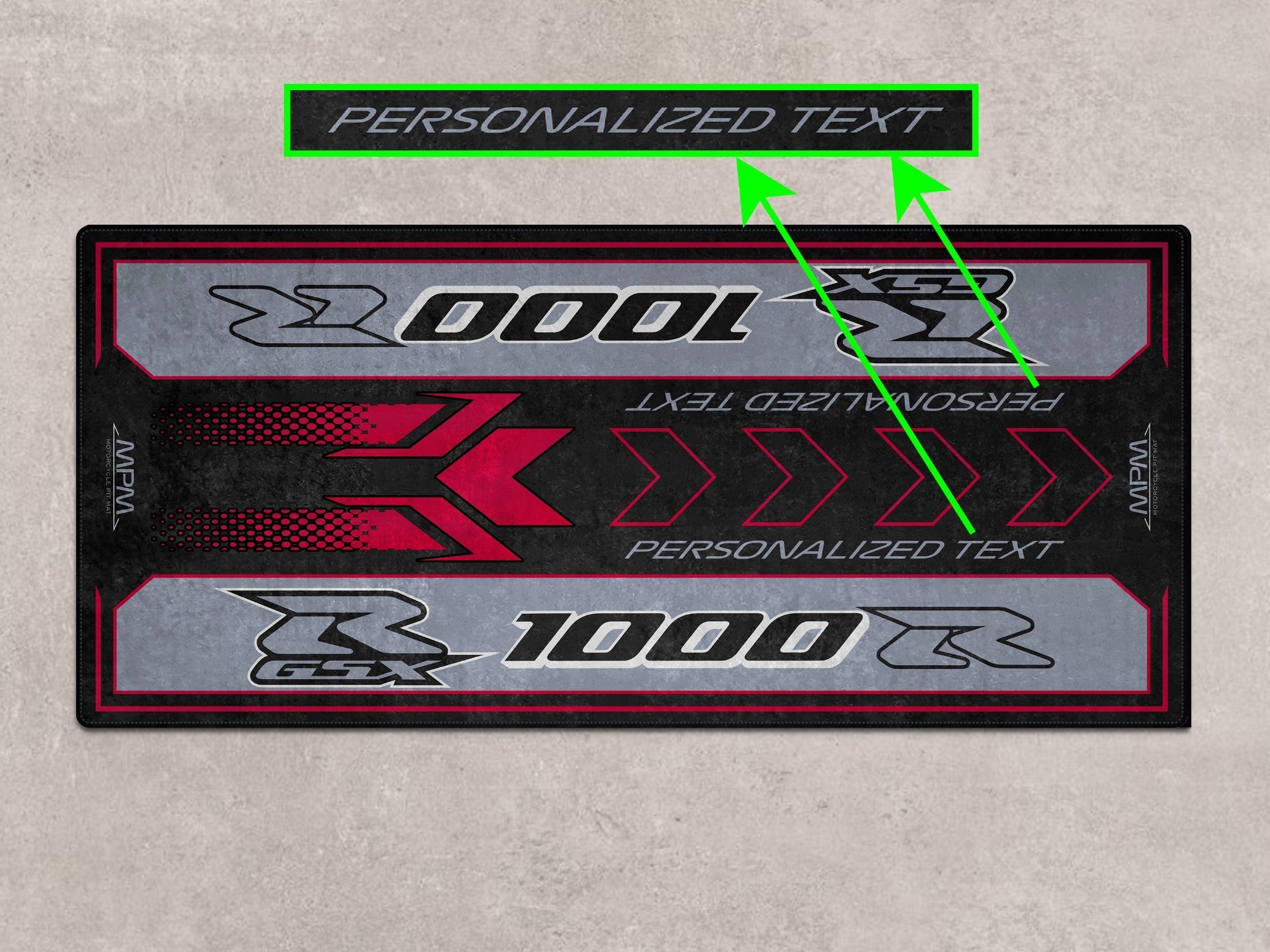 MPM Motorcycle Mat for Suzuki GSX-R1000R 2024 - MM7353