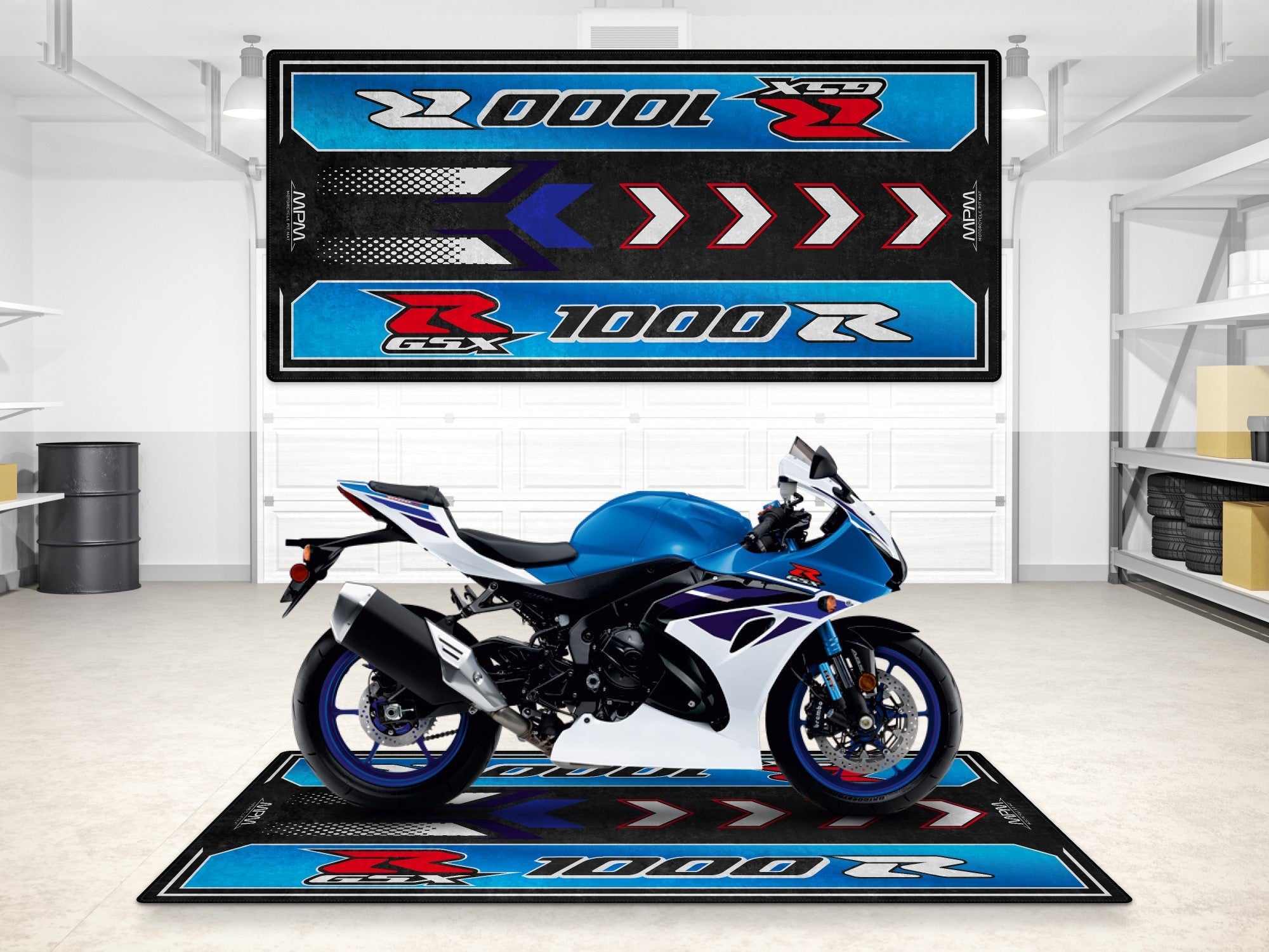 MPM Motorcycle Mat for Suzuki GSX-R1000R 2024 - MM7353