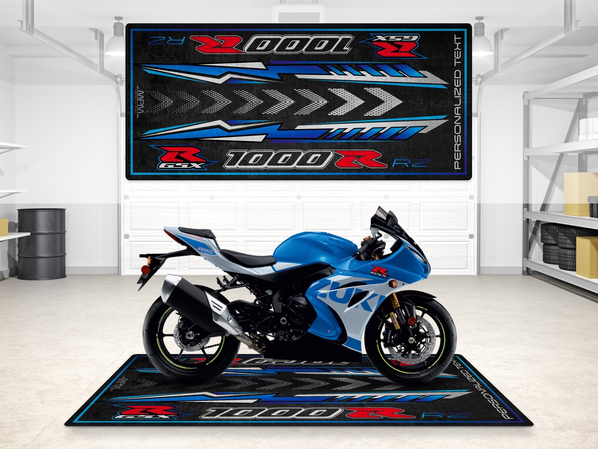 MPM Motorcycle Mat for Suzuki GSX-R1000RZ - MM7354